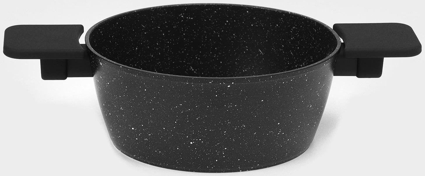 Кастрюля с крышкой Доляна «Первый дом», 2,5 л, d=20 см, антипригарное покрытие, индукция