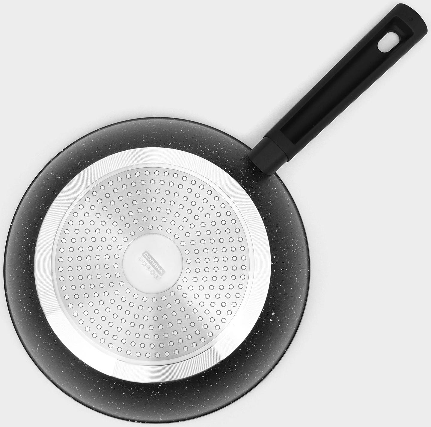 Сковорода Доляна «Первый дом», d=28 см, h=7,5 см, антипригарное покрытие, индукция