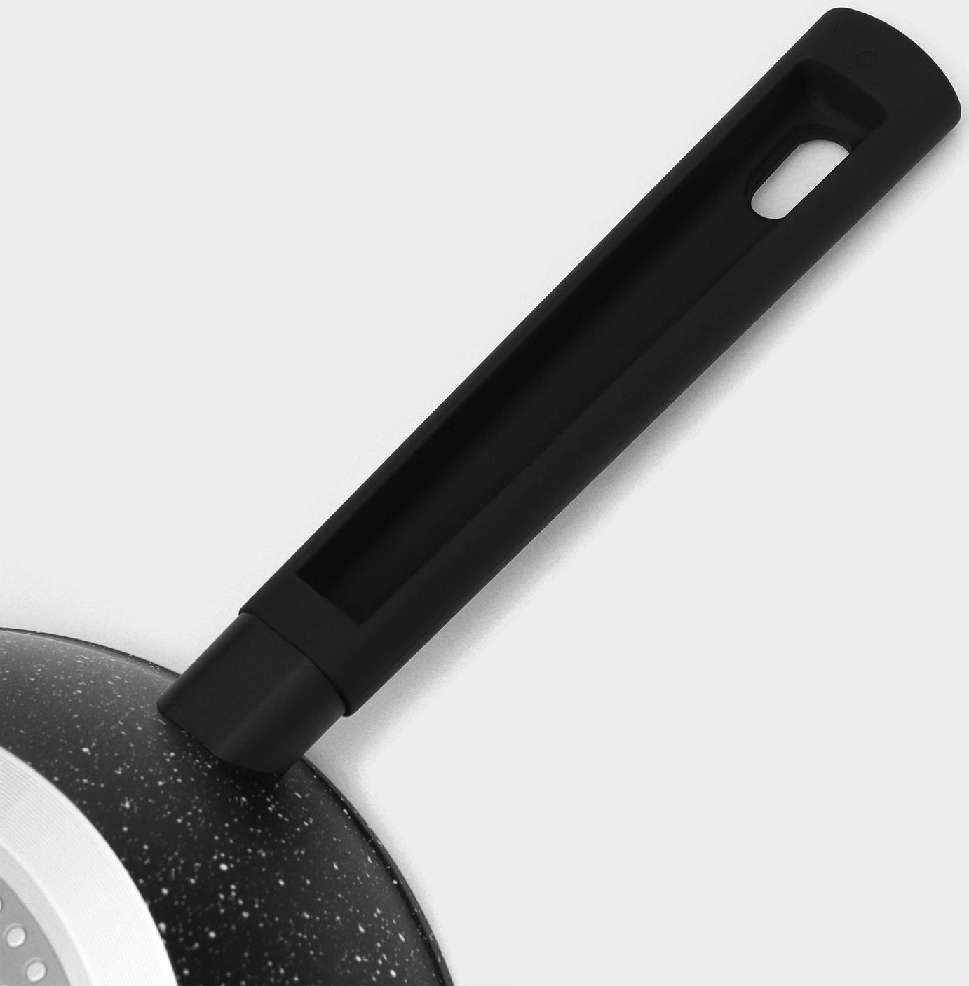 Сковорода Доляна «Первый дом», d=28 см, h=7,5 см, антипригарное покрытие, индукция