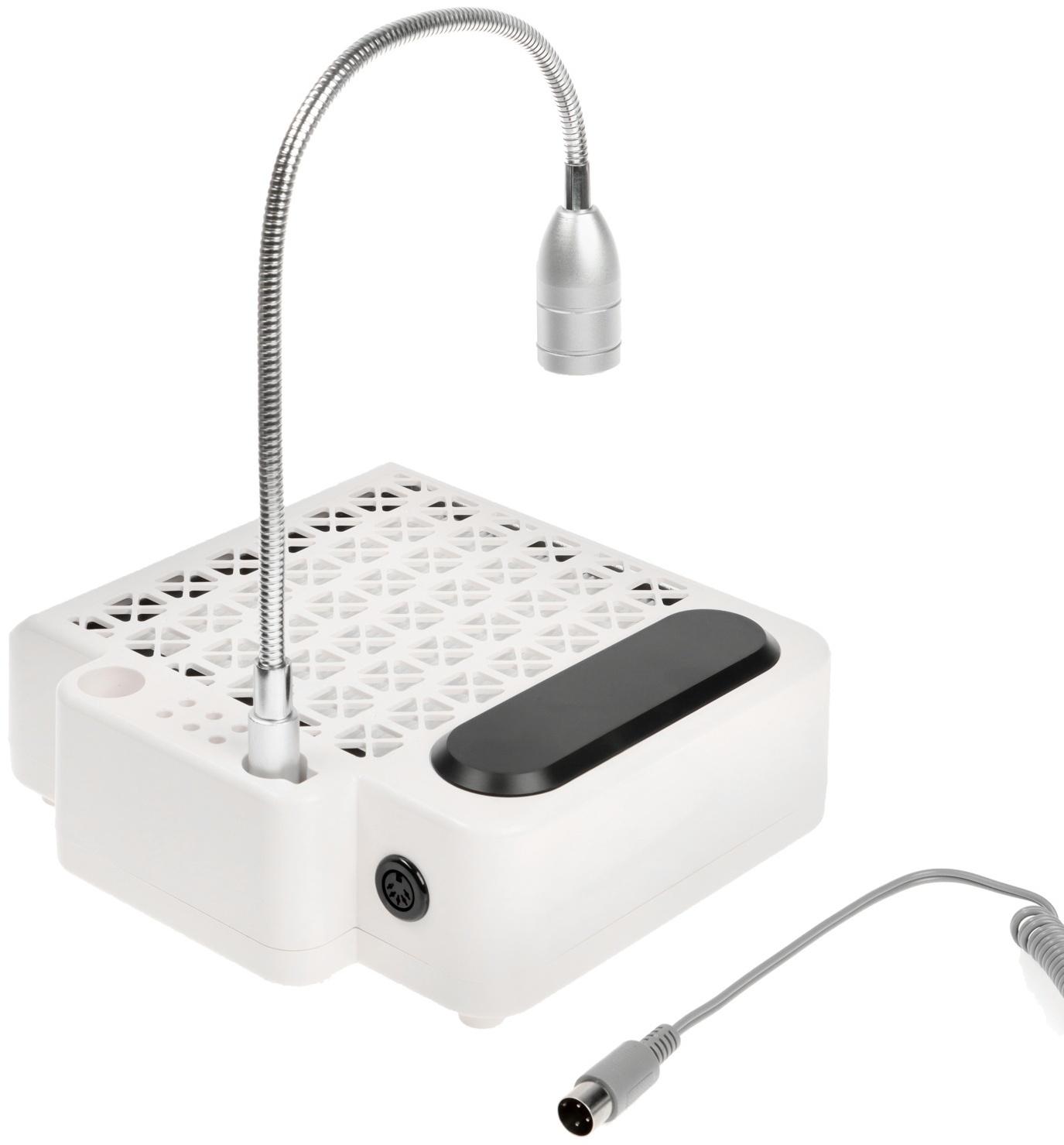 Аппарат для маникюра и педикюра Windigo LMH-04, 80 Вт, 35000 об/мин, лампа, ручка, белый