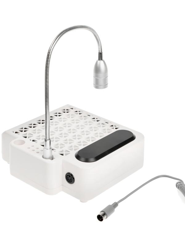 Аппарат для маникюра и педикюра Windigo LMH-04, 80 Вт, 35000 об/мин, лампа, ручка, белый