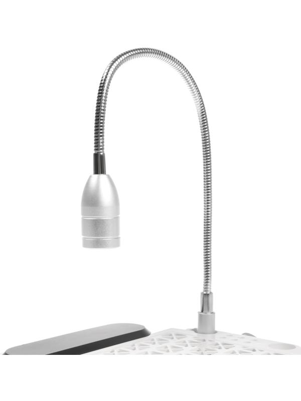 Аппарат для маникюра и педикюра Windigo LMH-04, 80 Вт, 35000 об/мин, лампа, ручка, белый