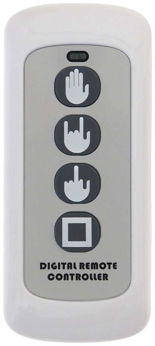 Светодиодная табличка на стекло, 12В, 3 изображения, цвет красный, пульт, провод 15 см