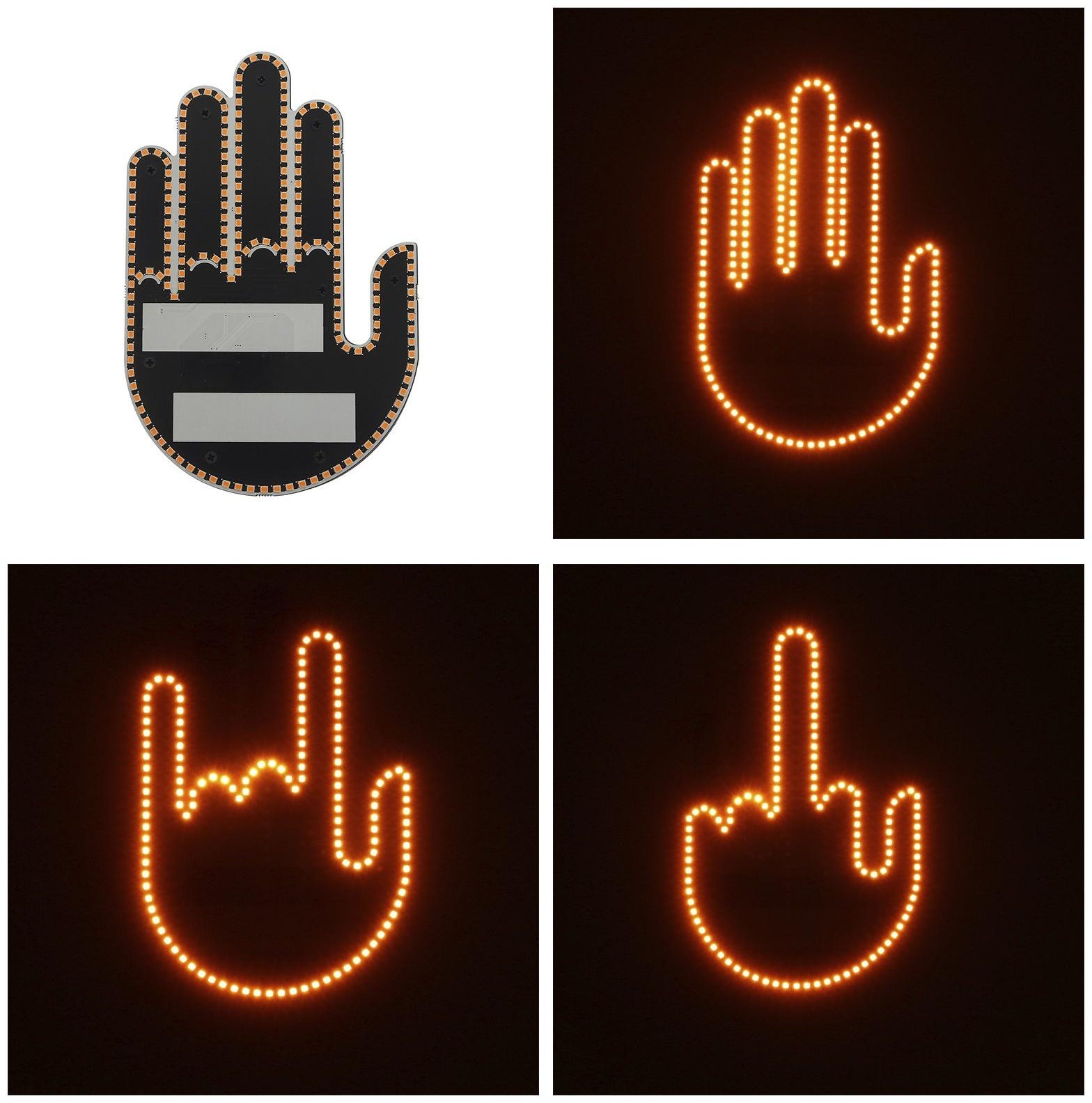 Светодиодная табличка на стекло, 12В, 3 изображения, цвет красный, пульт, провод 15 см