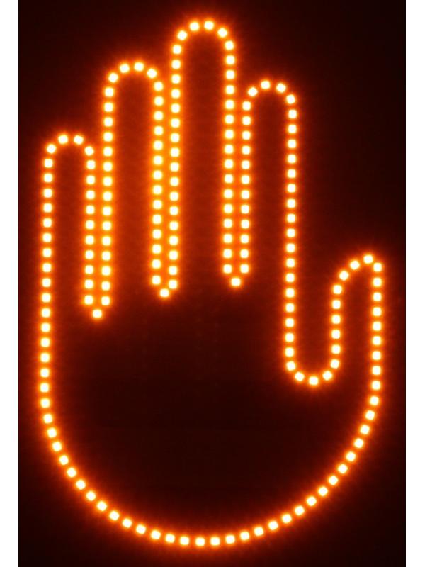 Светодиодная табличка на стекло, 12В, 3 изображения, цвет красный, пульт, провод 15 см