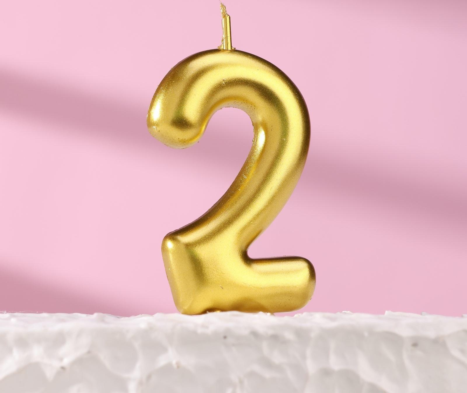 Свеча в торт 