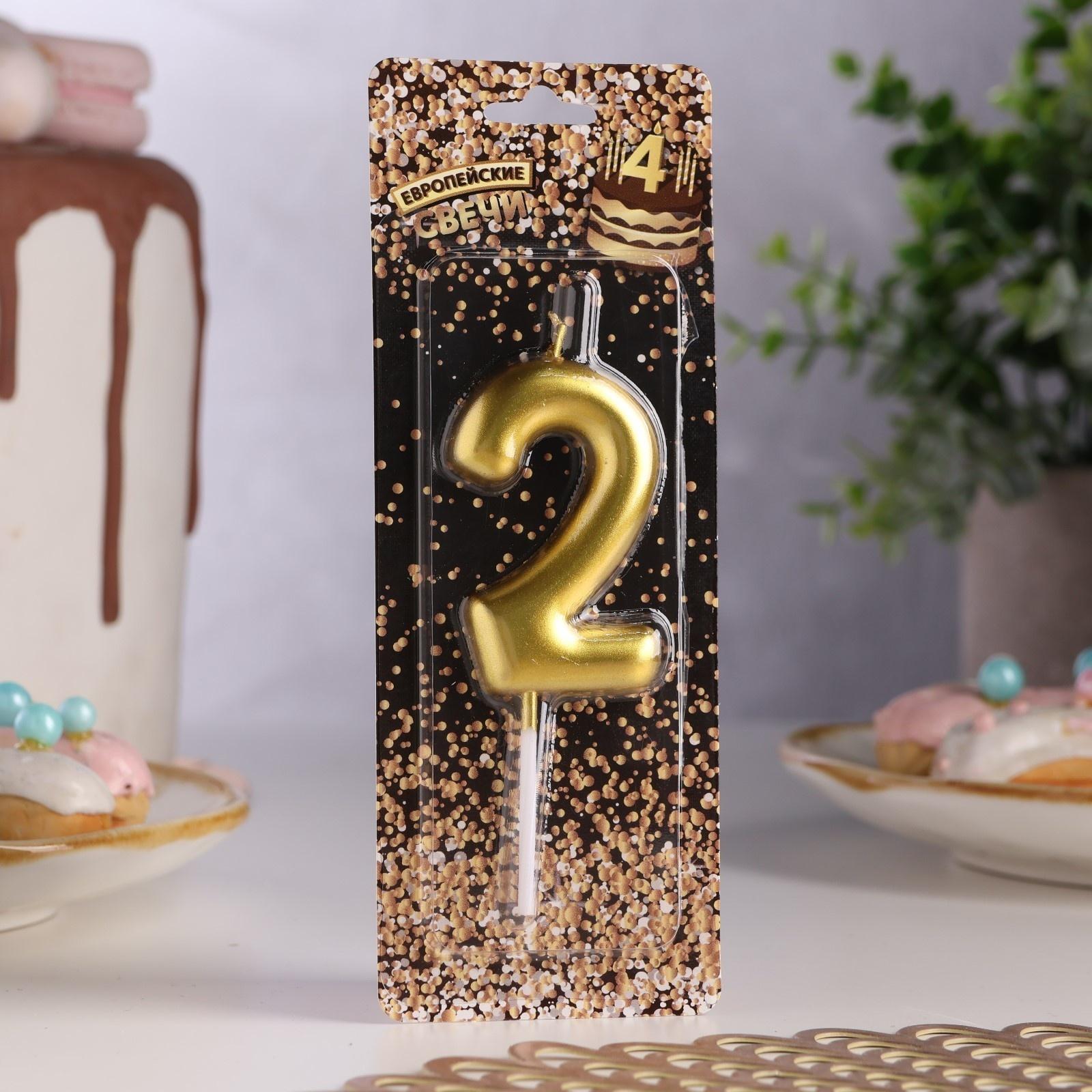 Свеча в торт 