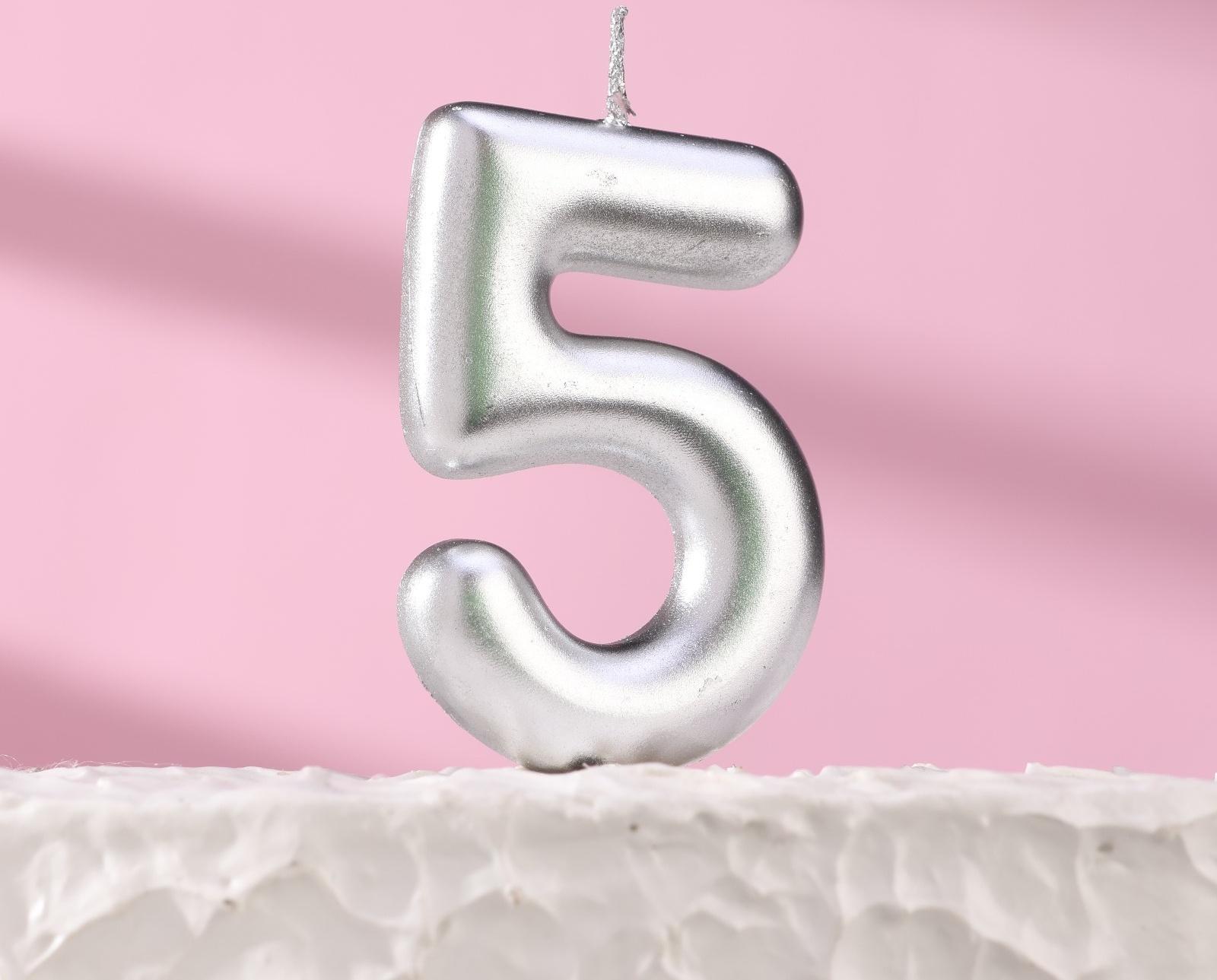 Свеча в торт 