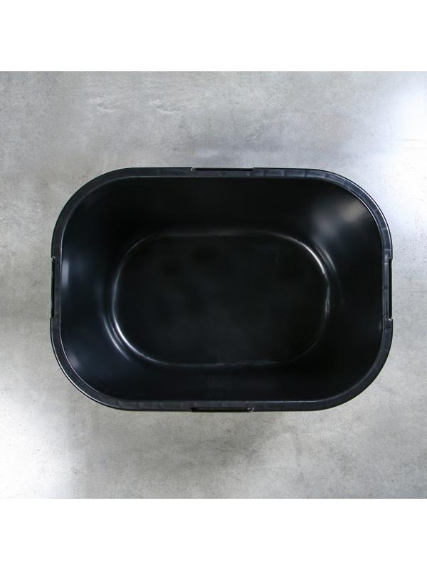 Таз строительный, 120 л, прямоугольный, морозостойкий, ударопрочный, пластик