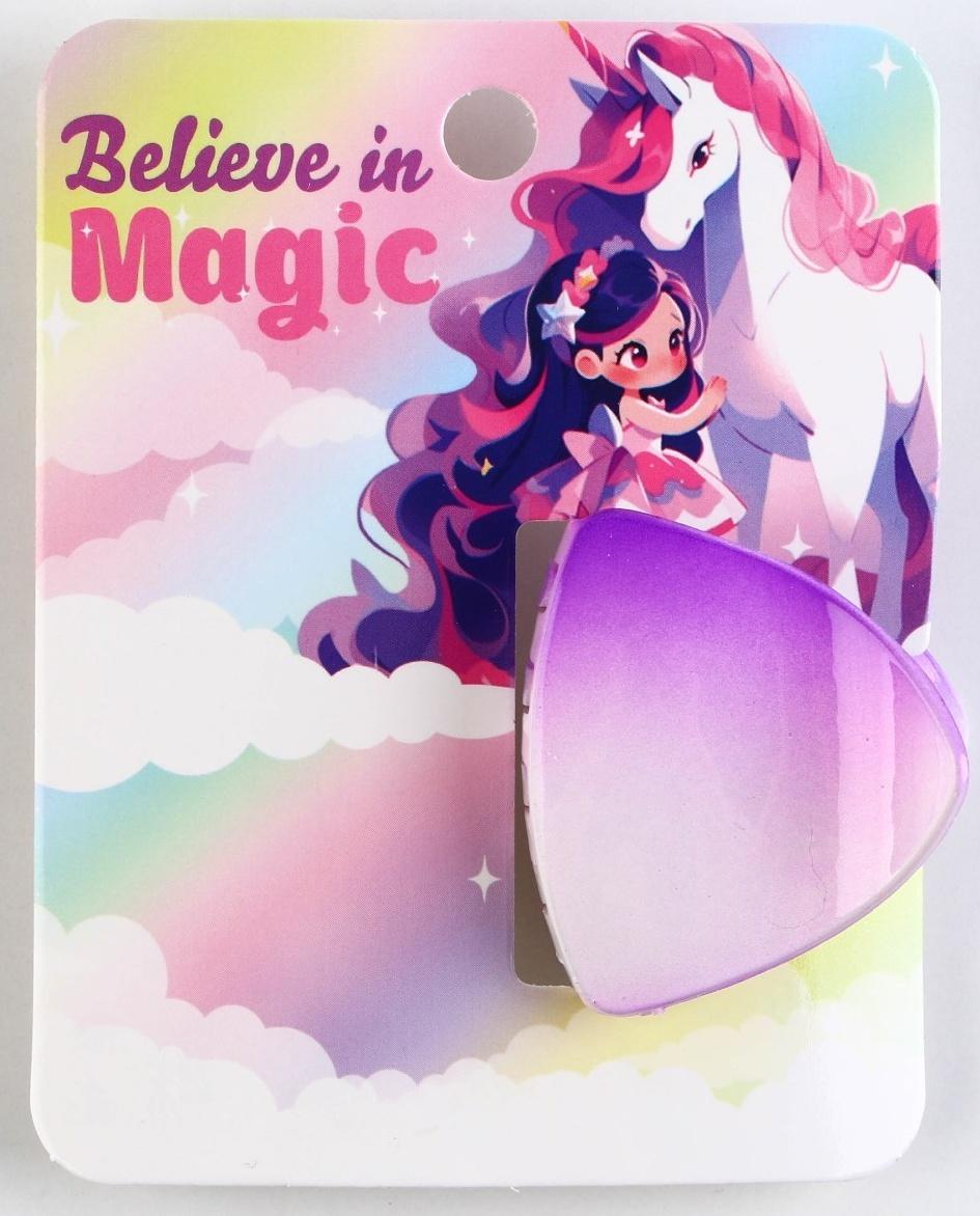 Краб для волос «Believe in magic», 5 х 5 см