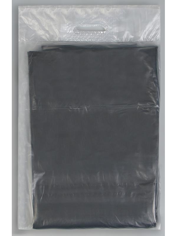 Плёнка полиэтиленовая для пруда, толщина 350 мкм, 3 × 5 м, рукав (1,5 м × 2), чёрная