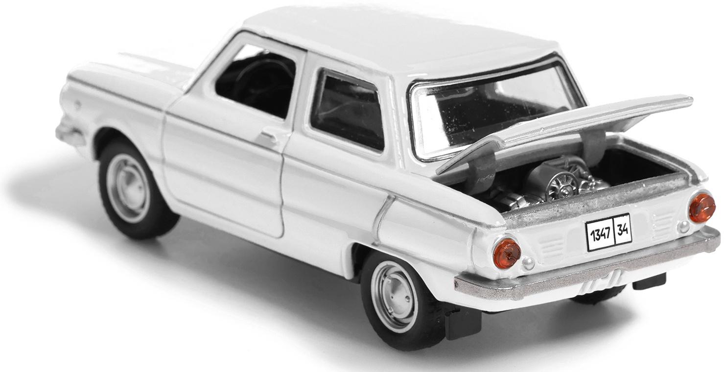 Машина металлическая «Запорожец», инерция, 12 см, белый