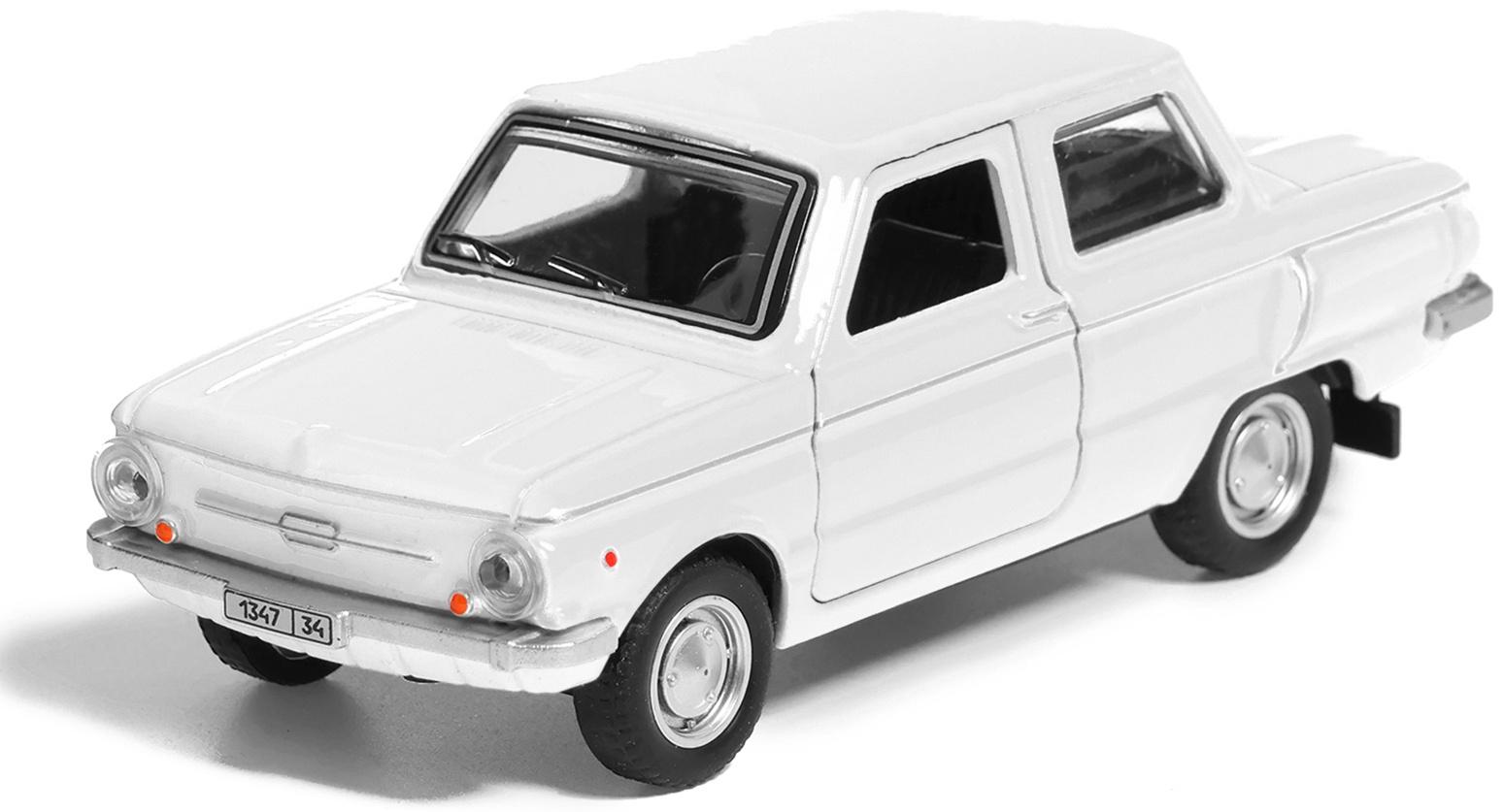 Машина металлическая «Запорожец», инерция, 12 см, белый