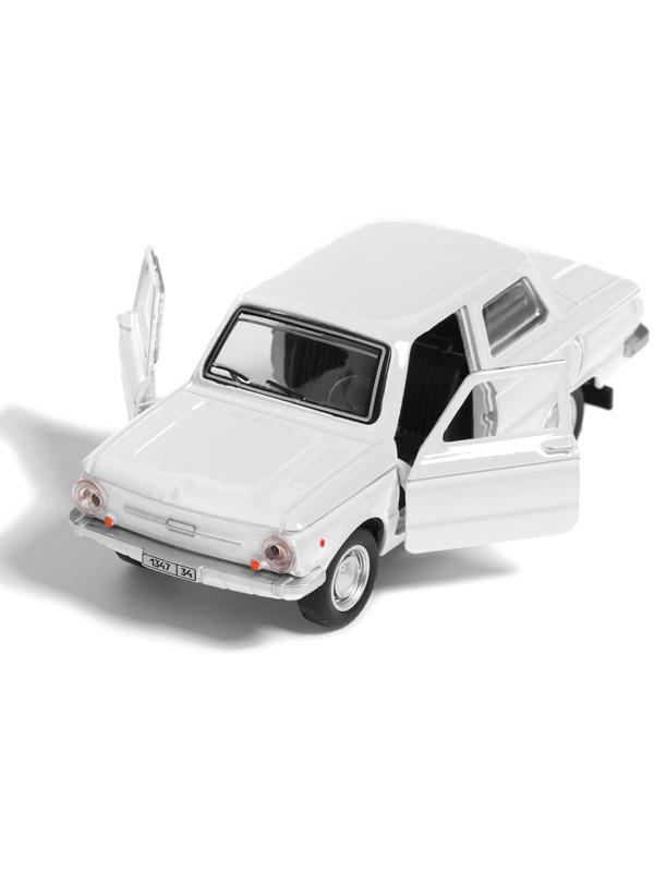 Машина металлическая «Запорожец», инерция, 12 см, белый