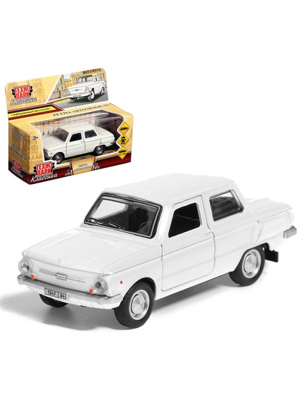 Машина металлическая «Запорожец», инерция, 12 см, белый