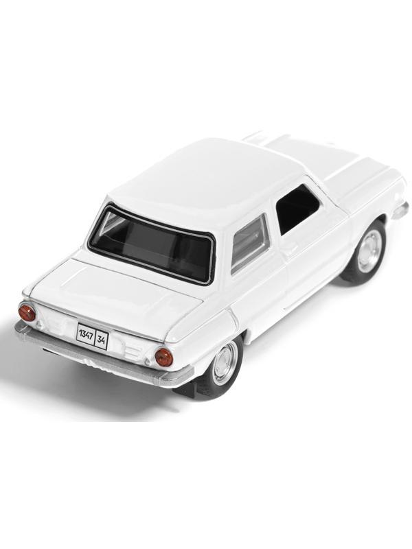 Машина металлическая «Запорожец», инерция, 12 см, белый