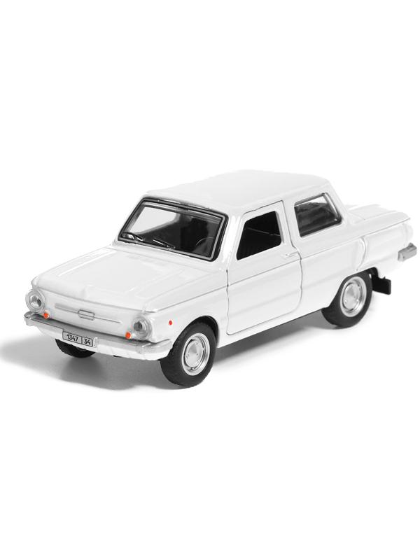 Машина металлическая «Запорожец», инерция, 12 см, белый