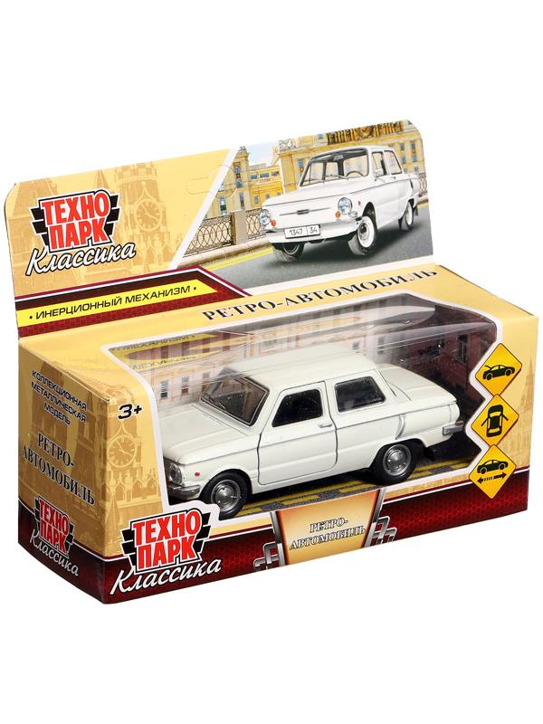 Машина металлическая «Запорожец», инерция, 12 см, белый