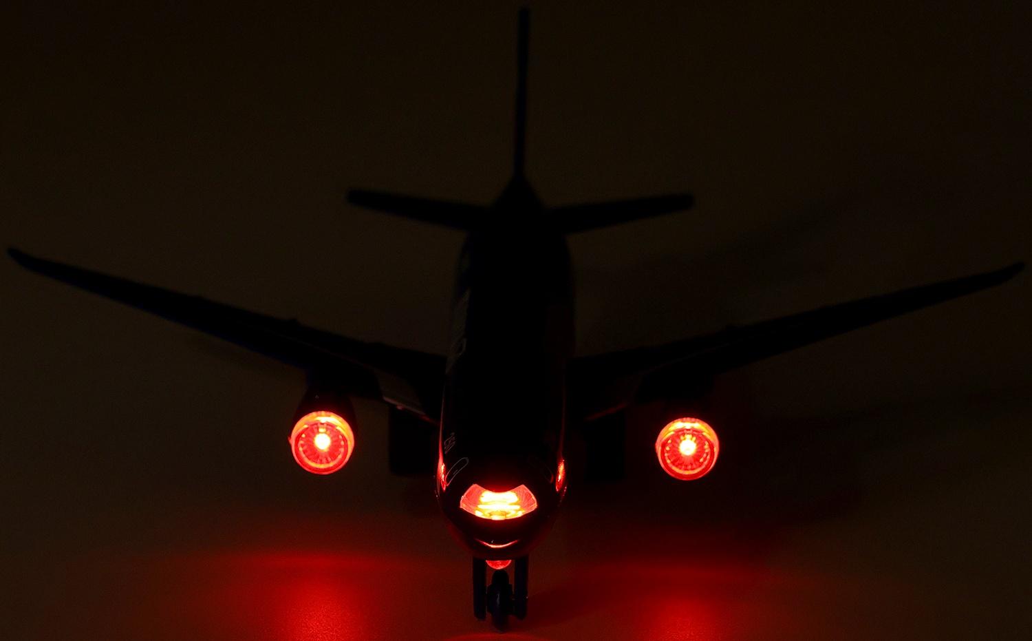 Металлическая модель самолёта «Почта», инерция, 18,5 см