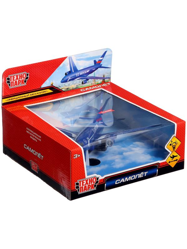 Металлическая модель самолёта «Почта», инерция, 18,5 см