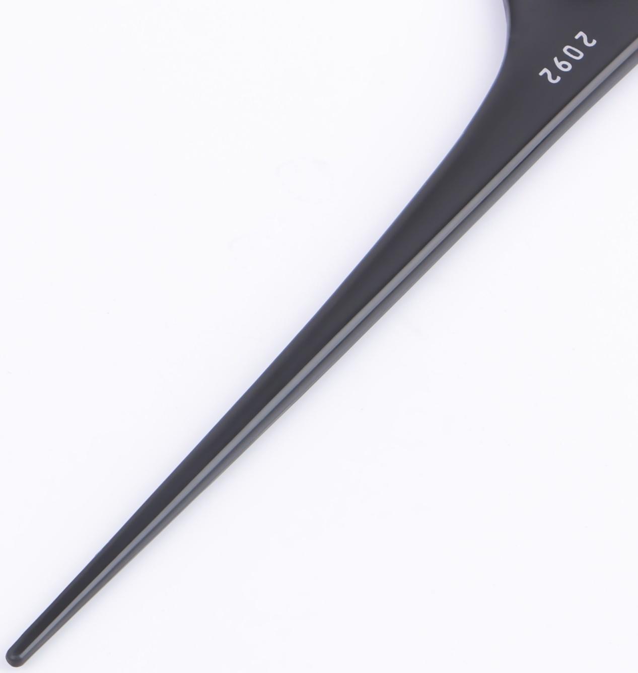 Кисть для окрашивания волос, двусторонняя, 21,5 × 6 см, цвет чёрный