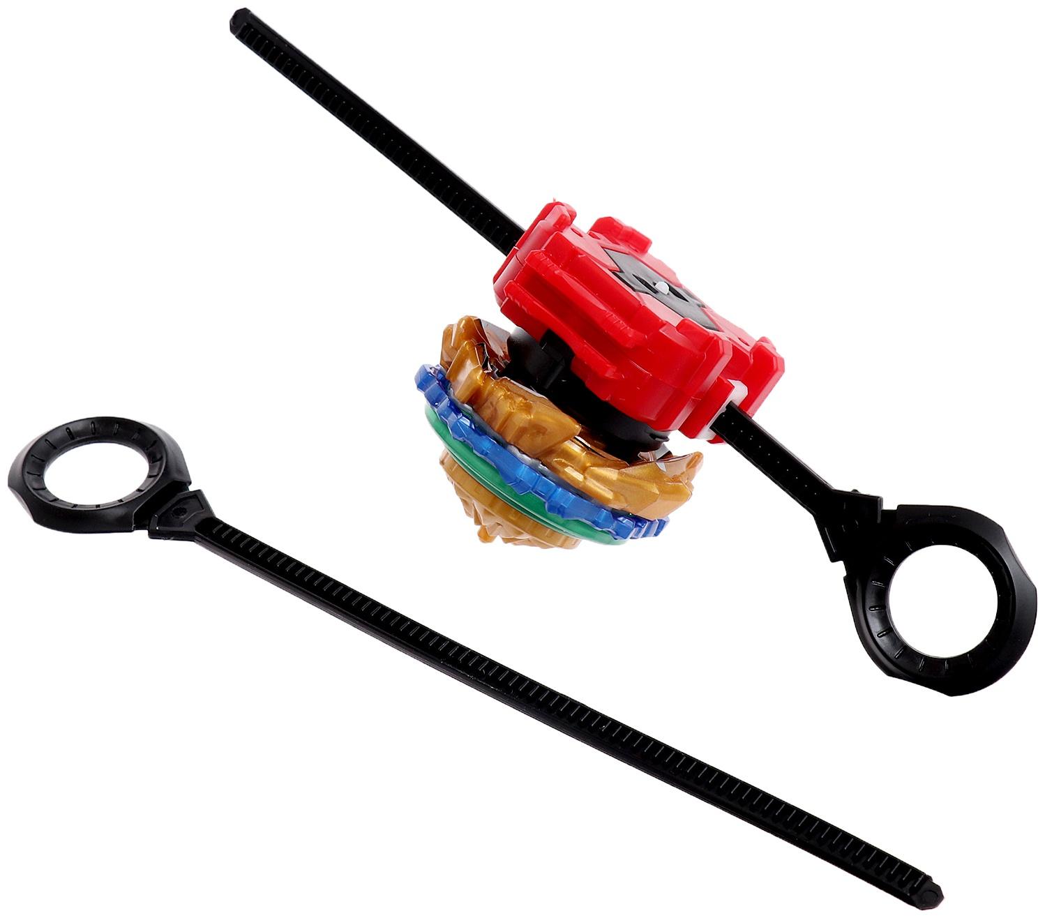 Набор боевых волчков «Битва», с запуском и ареной, цвет МИКС