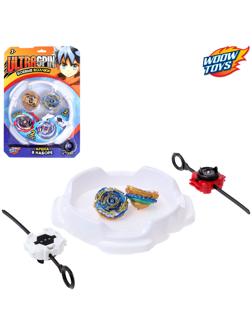 Набор боевых волчков «Битва», с запуском и ареной, цвет МИКС