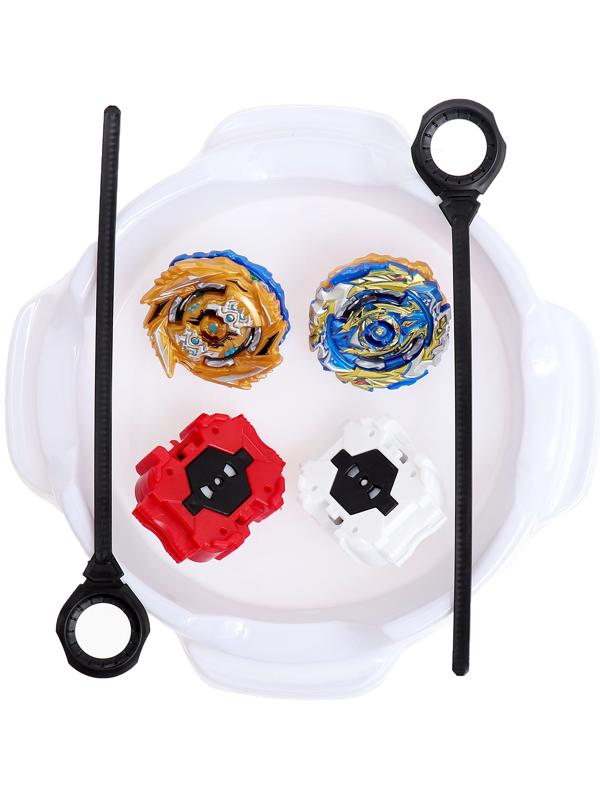 Набор боевых волчков «Битва», с запуском и ареной, цвет МИКС