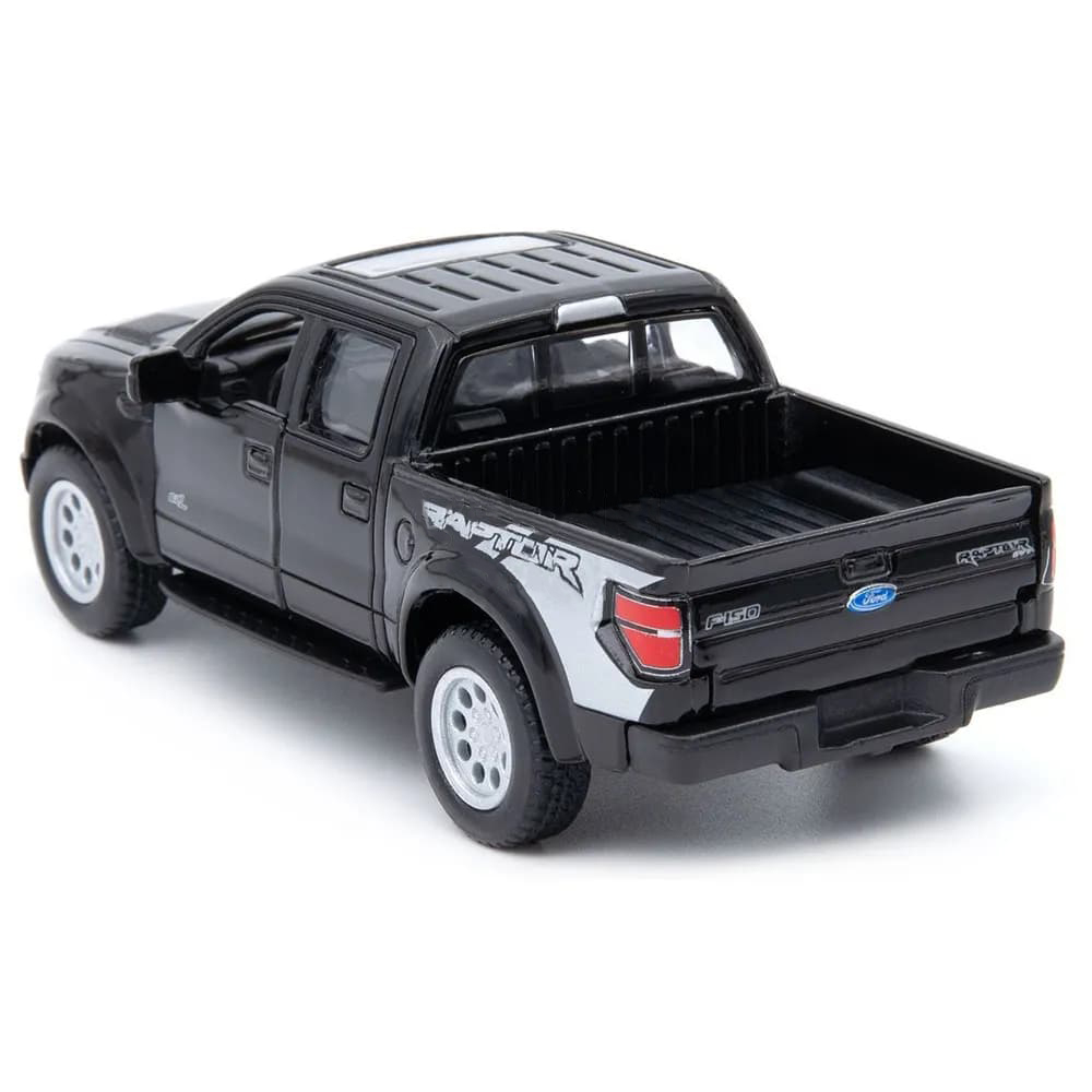 Машинка металлическая Kinsmart 1:46 «2013 Ford F-150 SVT Raptor SuperCrew» KT5365D инерционная / Черный