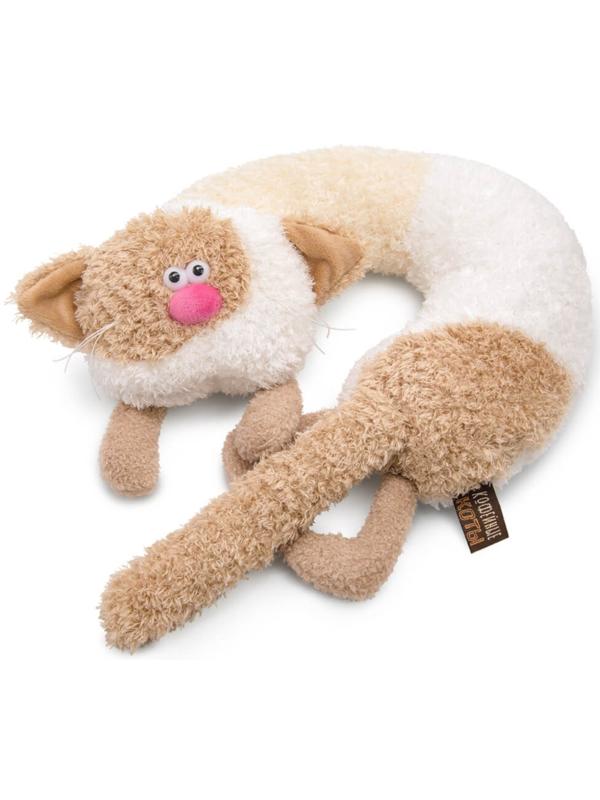 Мягкая игрушка — подушка «Кот Латте Макиато», 31 см