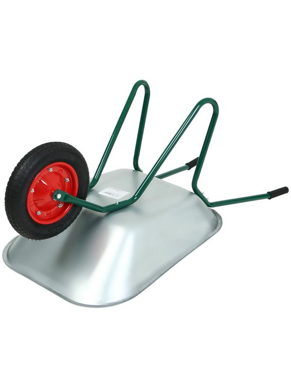 Тачка садовая Greengo, одноколёсная: груз/п 120 кг, объём 65 л