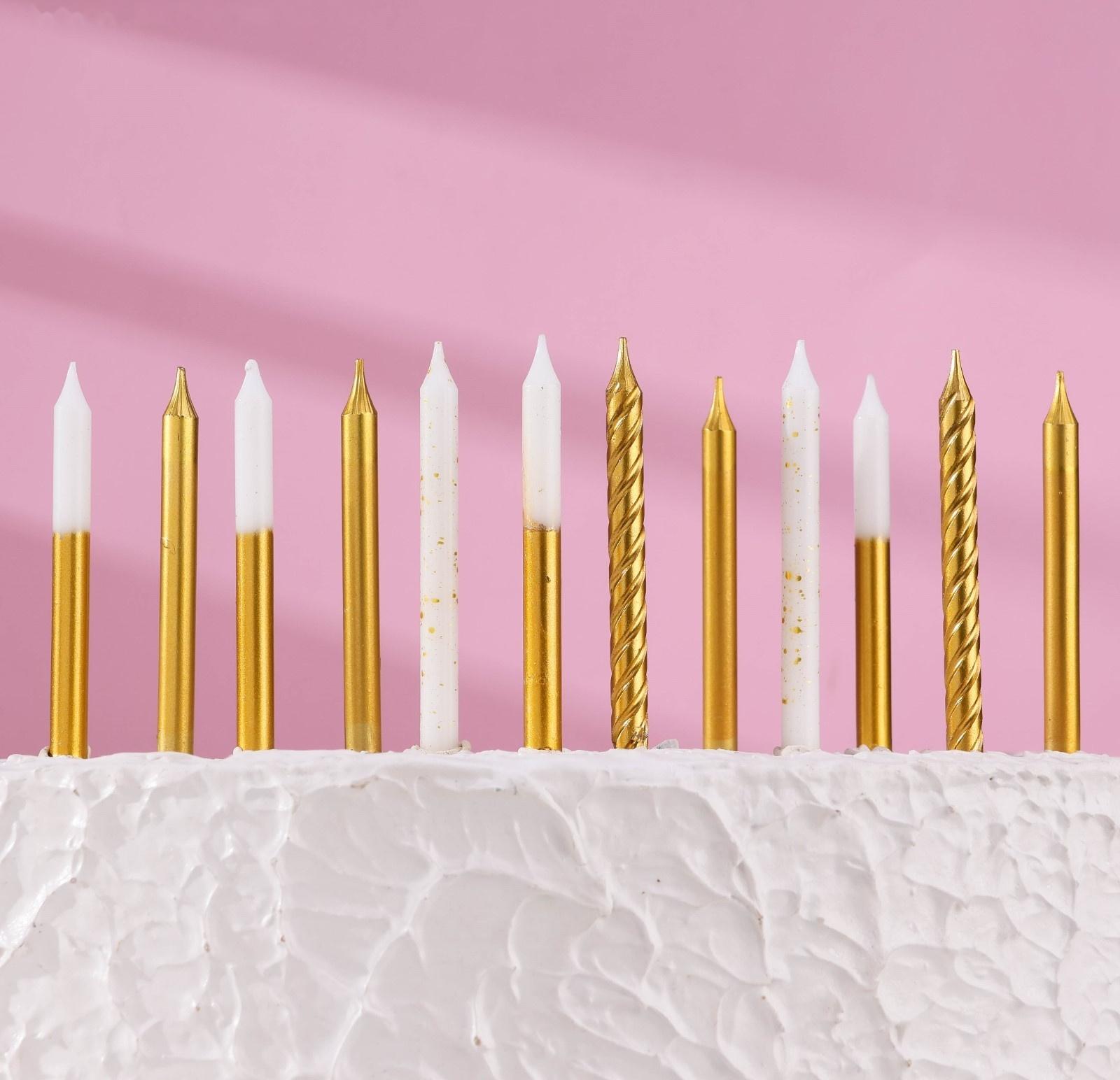 Набор свечей для торта 