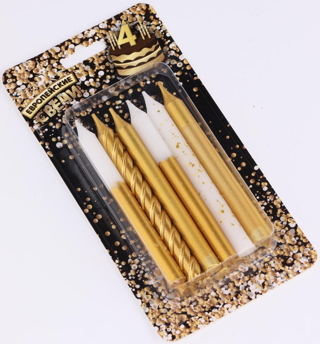 Набор свечей для торта 