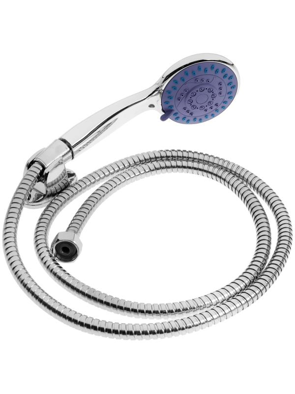 Смеситель для душа ZEIN Z3725, двухвентильный, лейка 3 режима, шланг 150 см, хром