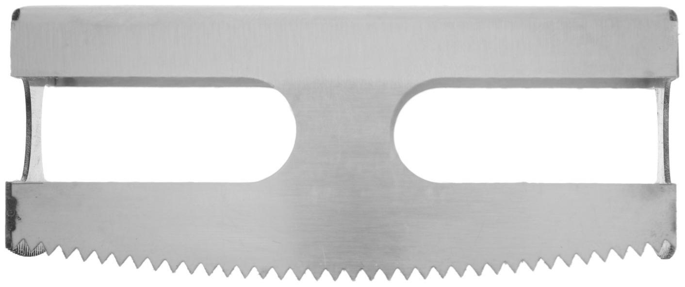 Насадка для МФИ ТУНДРА, прямоугольный резак для гипсокартона, дерева, 95х60х40 мм