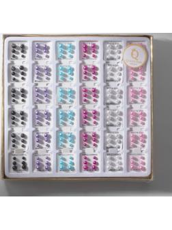 Пусеты в коробке 108 пар 