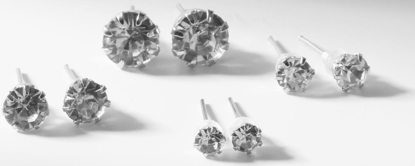 Пусеты в коробке 36 пар 