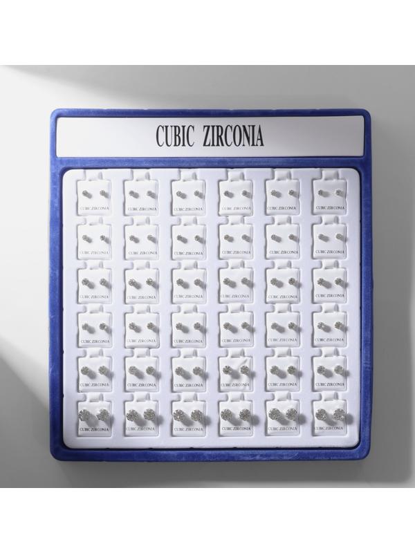 Пусеты в коробке 36 пар 