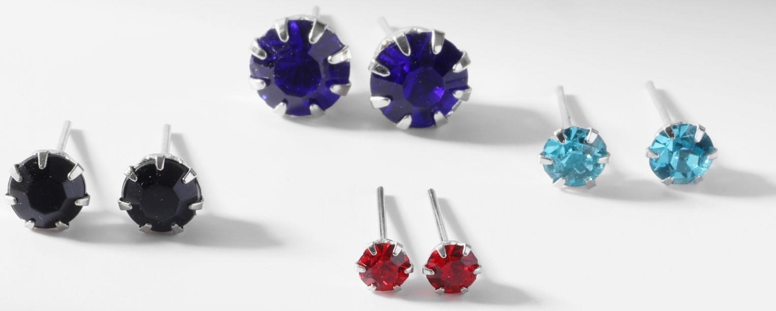 Пусеты в коробке 36 пар 