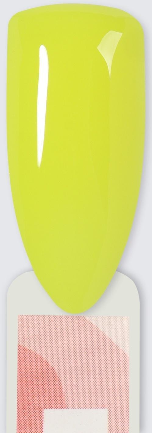 Полигель для наращивания, 3-х фазный, 15 мл, LED/UV, цвет неоново-жёлтый