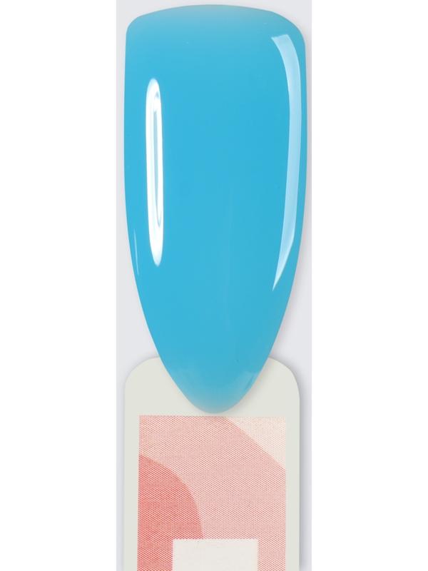 Полигель для наращивания, 3-х фазный, 15 мл, LED/UV, цвет неоново-голубой