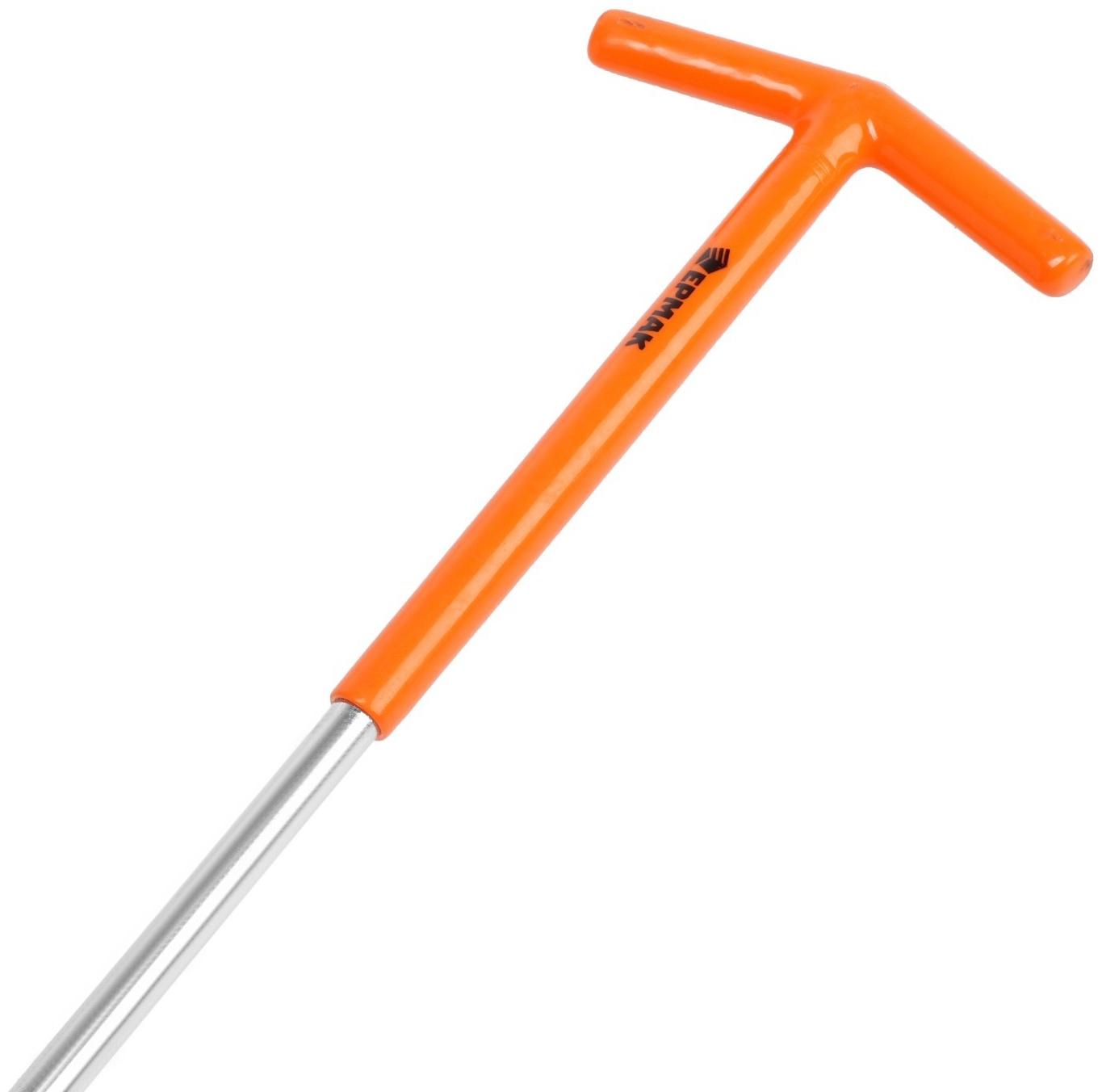 Ключ свечной ЕРМАК 736-240, карданный, с резиновой вставкой, 16 х 500 мм