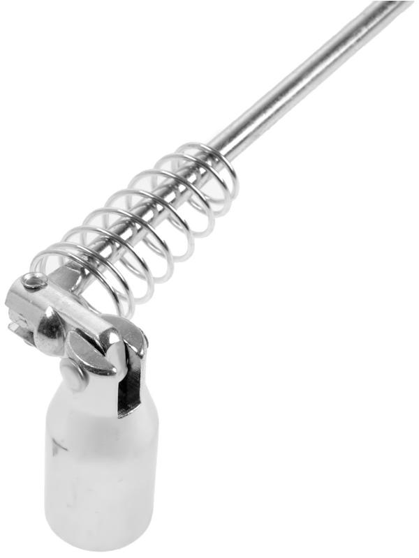 Ключ свечной ЕРМАК 736-241, карданный, с резиновой вставкой, 21 х 500 мм