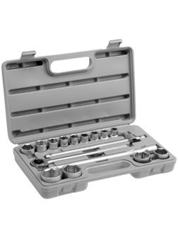 Набор торцевых головок ЕРМАК 736-565, с воротками, 1/2