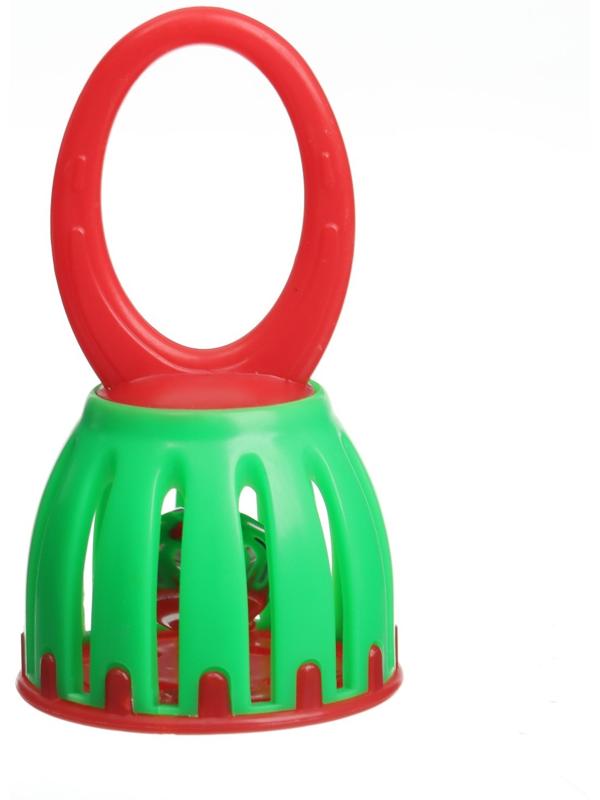 Погремушка «Колокольчик», цвет МИКС, Крошка Я