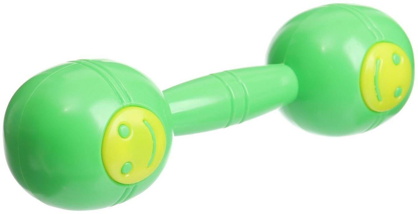 Погремушка «Радость», цвет синий/зеленый, Крошка Я