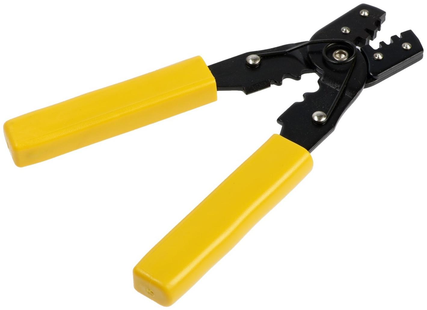 Клещи для обжима автомобильных клемм ТУНДРА, 28 - 20 AWG, 0.08 - 0.5 мм2