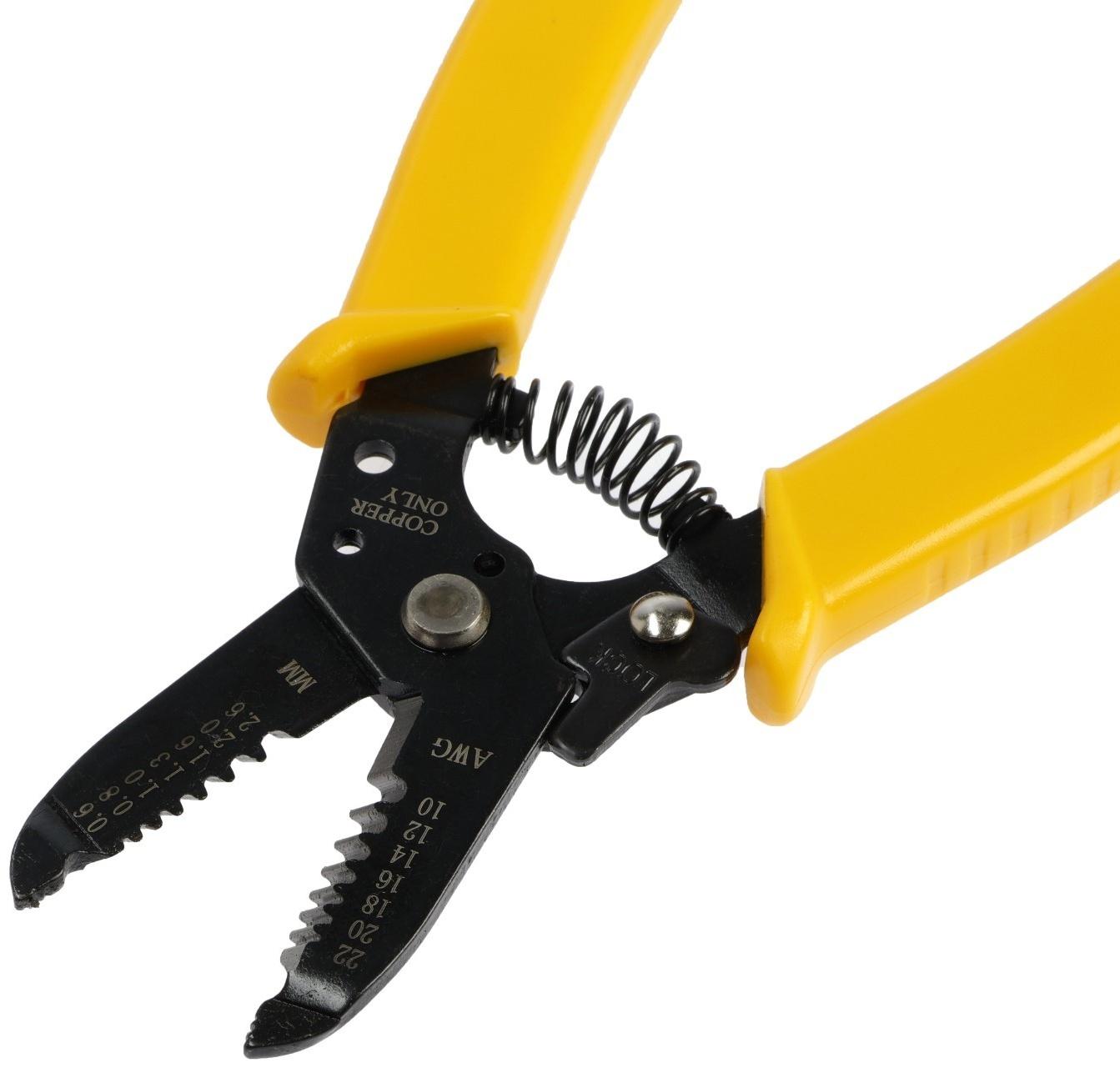 Стриппер ТУНДРА, для зачистки кабеля, 22 - 10 AWG, 0.6 - 2.6 мм