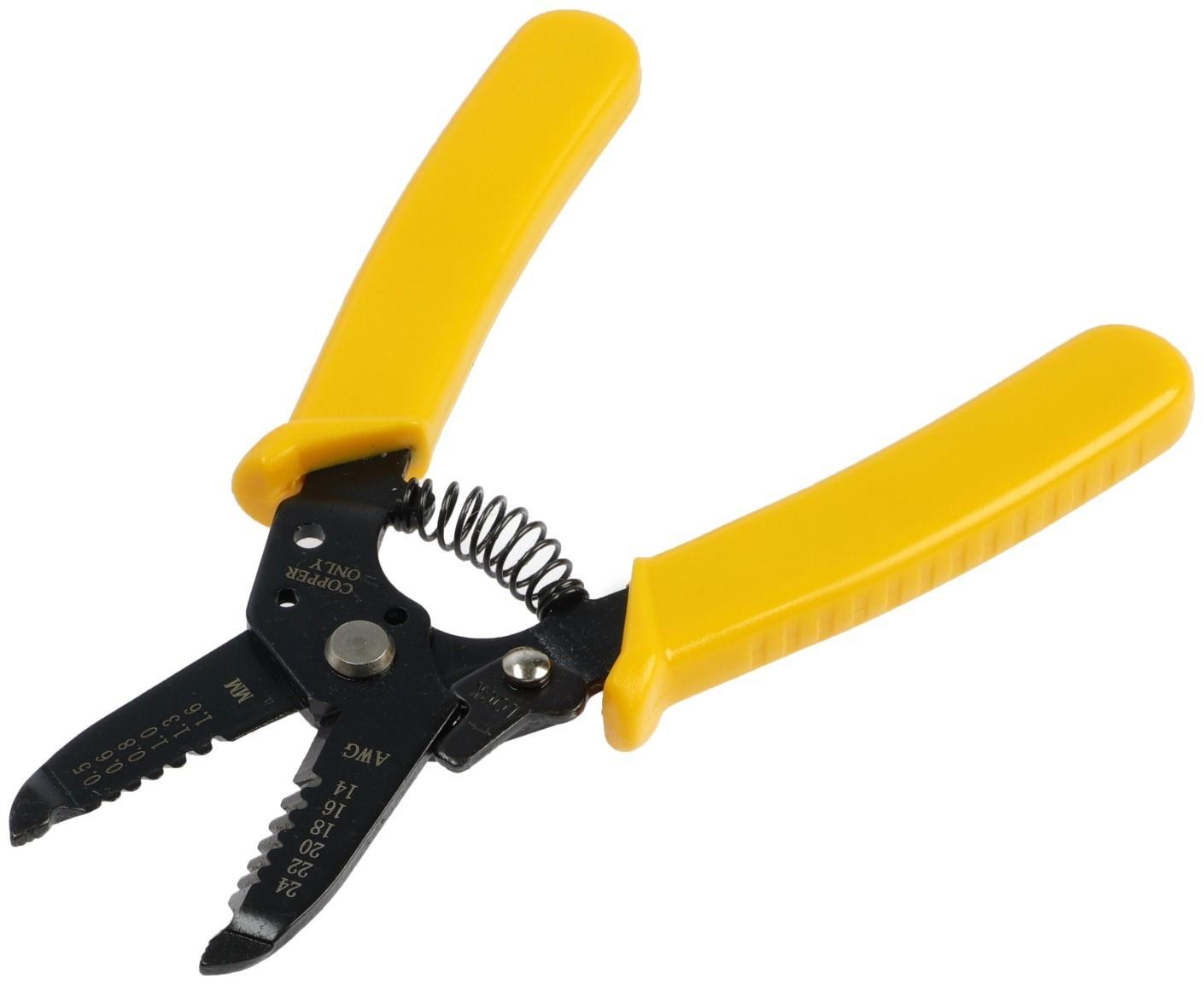 Стриппер ТУНДРА, для зачистки кабеля, 24 - 14 AWG, 0.5 - 1.6 мм