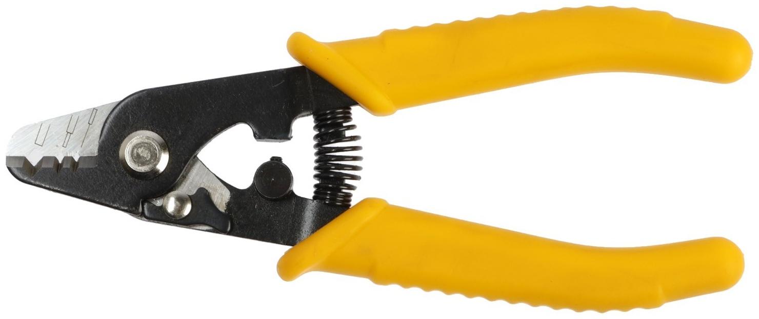 Стриппер ТУНДРА, для зачистки оптоволокна, трех слоев 1.6 - 3.0 мм, 600-900 мкм, 250 мкм